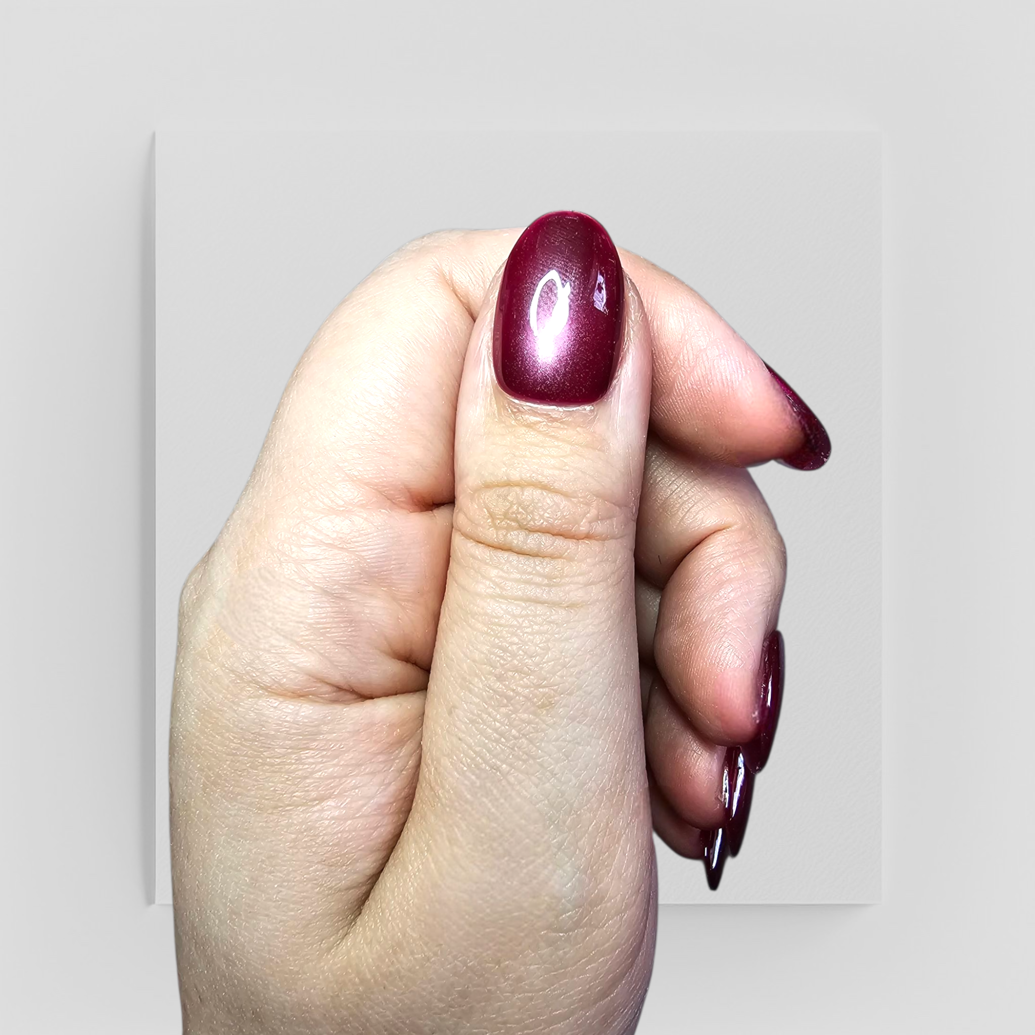 Handgjorda press on nails, korta ovala