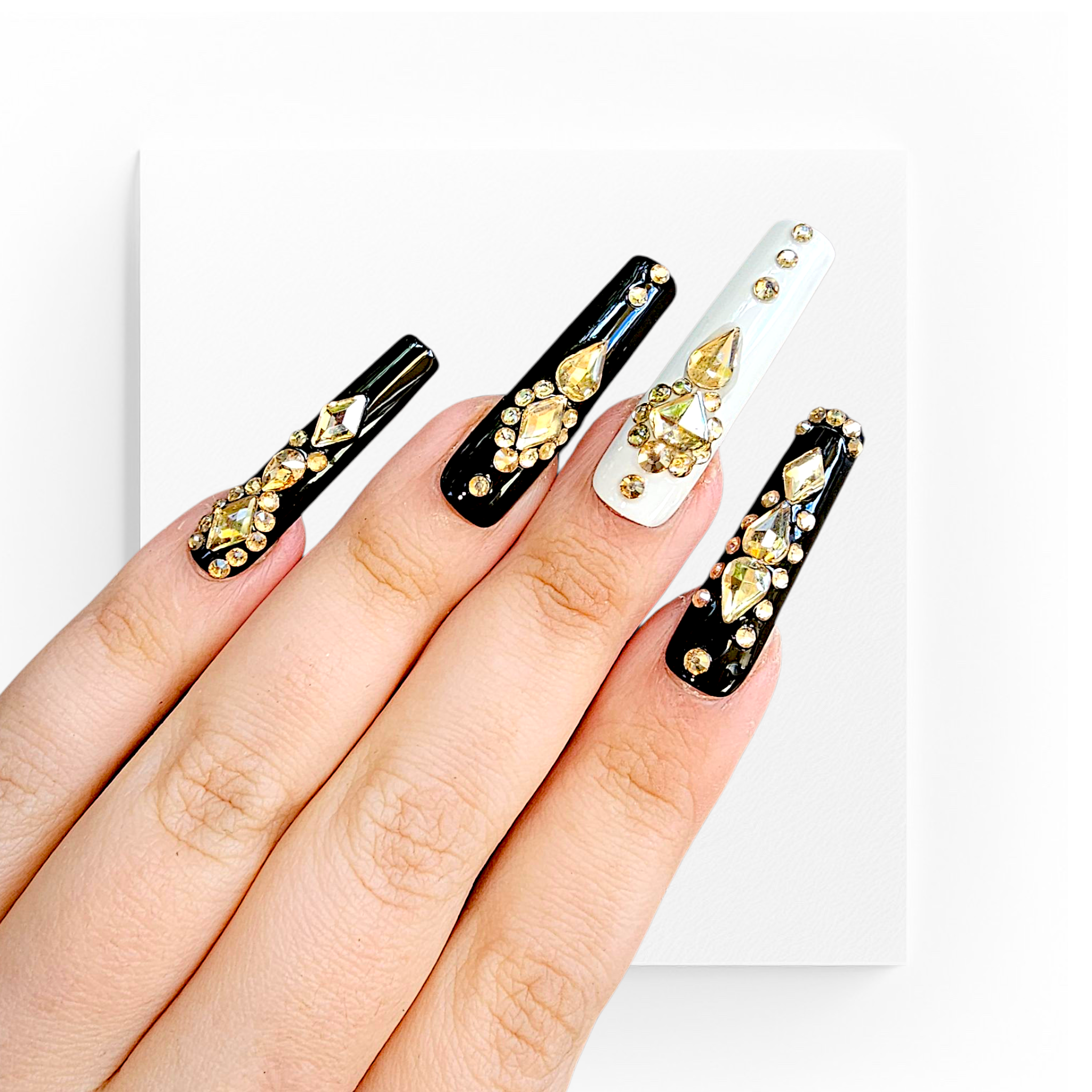 Handgjorda press on nails Premium
