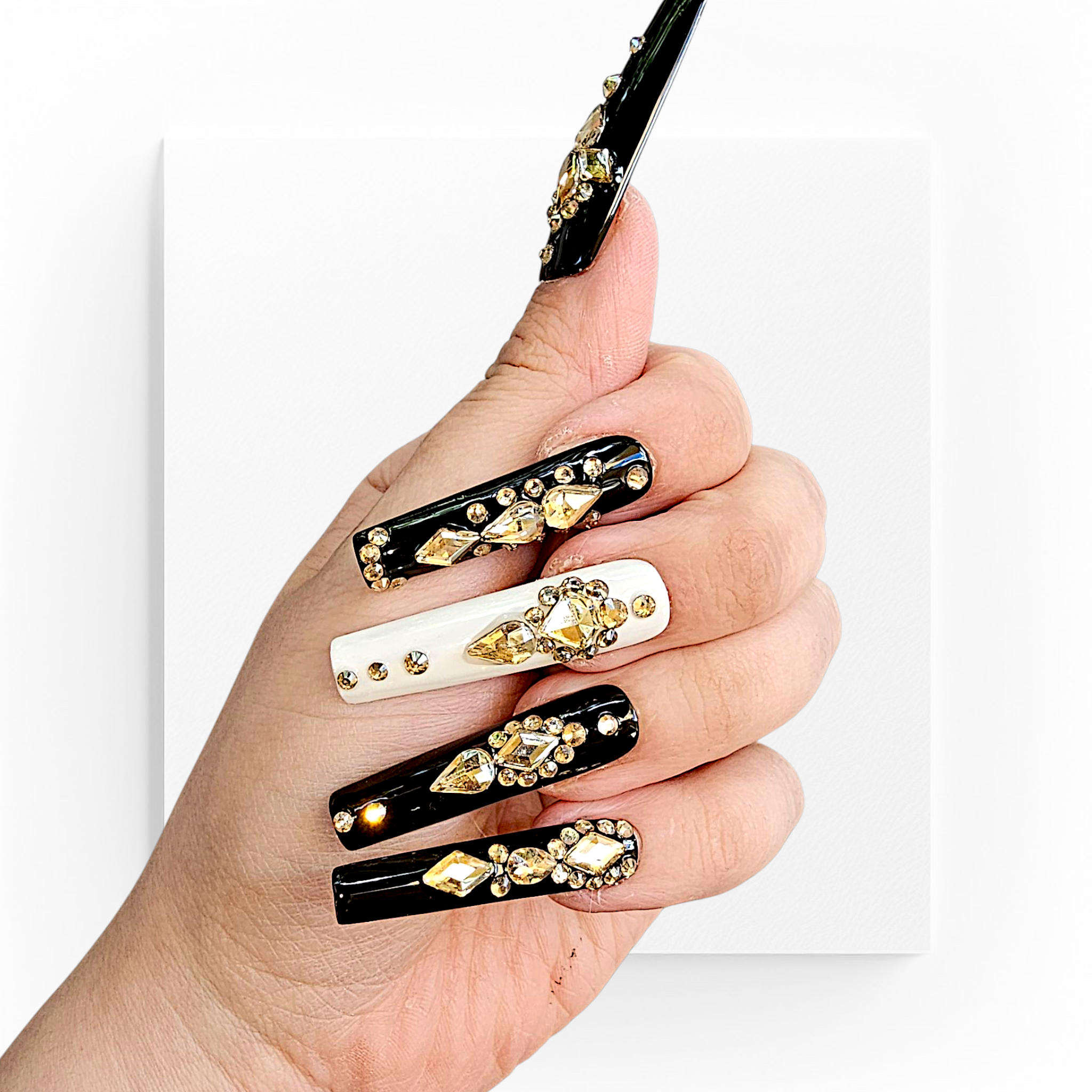 Handgjorda press on nails Premium
