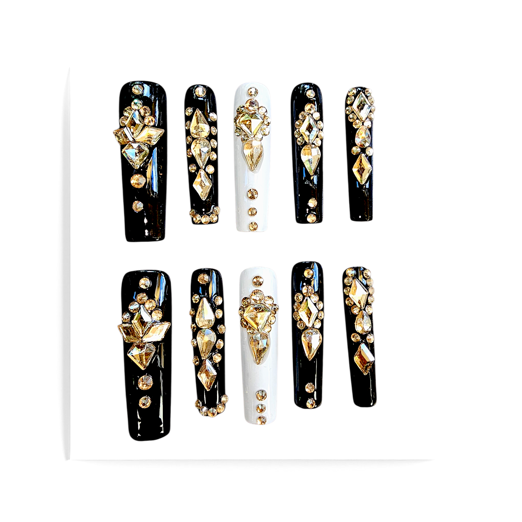Handgjorda press on nails Premium